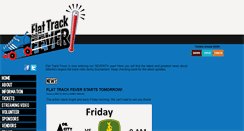 Desktop Screenshot of flattrackfever.chinookcity.ca